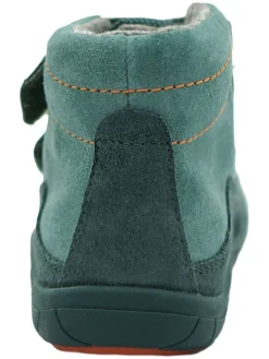 Leder-Barfußschuhe in Türkis