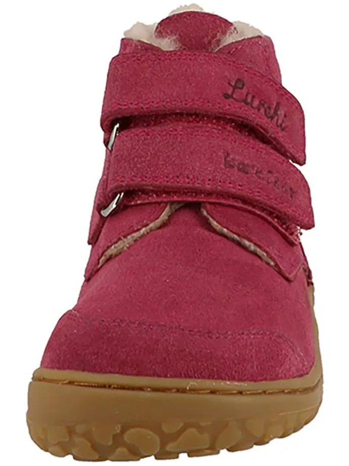 Leder-Barfußschuhe "Nimbi" in Rot