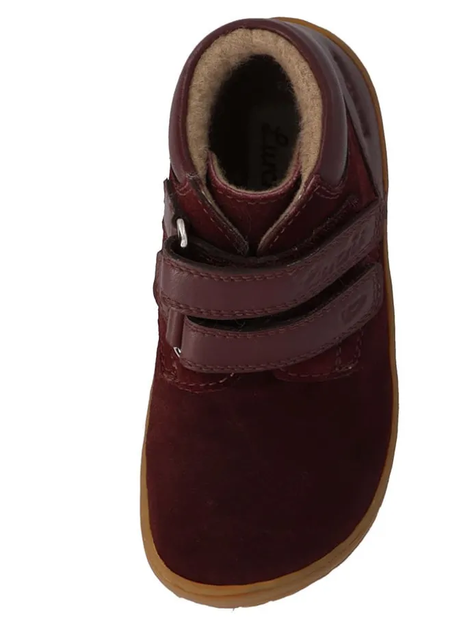 Leder-Barfußschuhe "Nino" in Rot