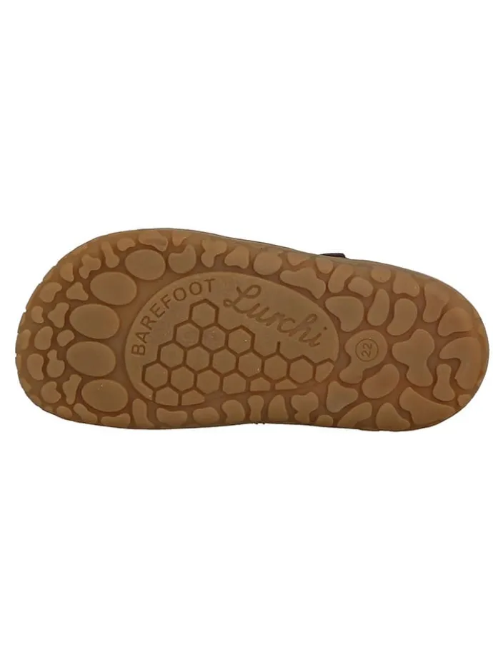 Leder-Barfußschuhe "Nino" in Rot