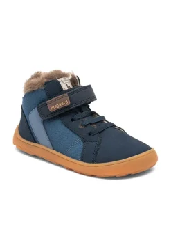 Leder-Barfußschuhe "Rafael" in Blau