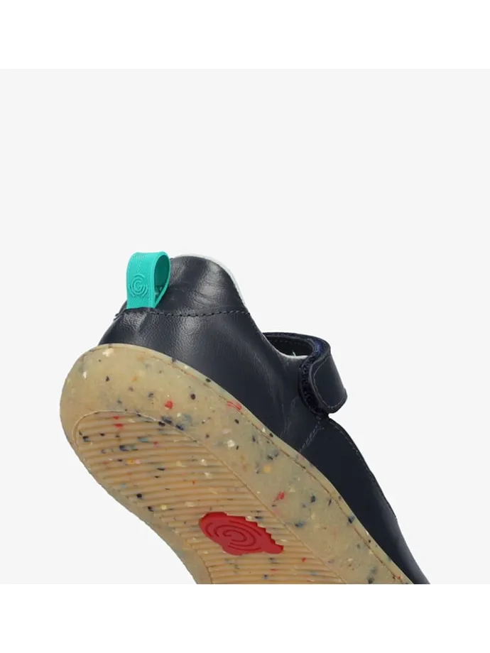 Leder-Barfußschuhe "Stella" in Schwarz