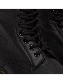Leder-Boots "1490" in Schwarz