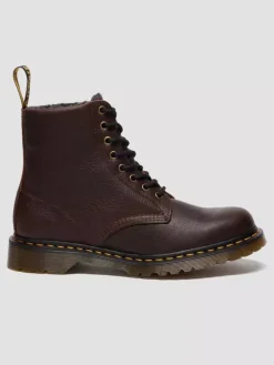 Leder-Boots "1460 Pascal" in Braun