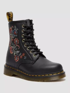 Leder-Boots "1460 Vonda" in Schwarz/ Bunt