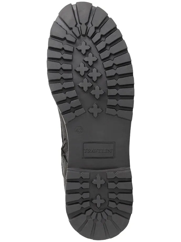 Leder-Boots "Akland" in Schwarz