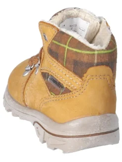 Leder-Boots "Desse" in Hellbraun