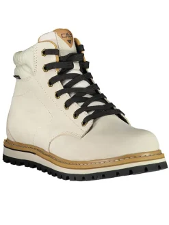 Leder-Boots "Dorado" in Creme
