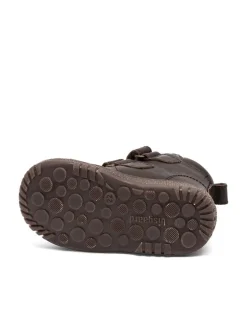 Leder-Boots ''Evon'' in Braun