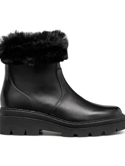 Leder-Boots "Felleny" in Schwarz