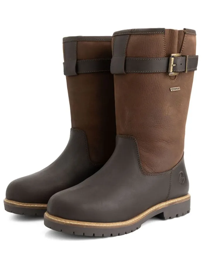 Leder-Boots "Finnberg" in Braun