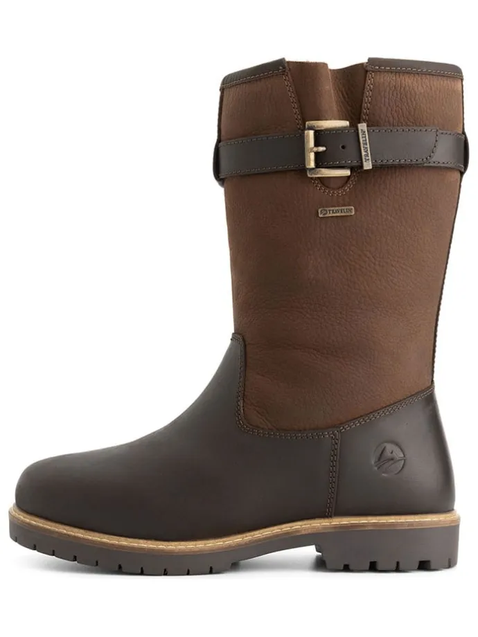 Leder-Boots "Finnberg" in Braun