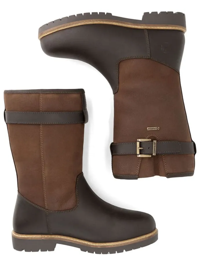 Leder-Boots "Finnberg" in Braun