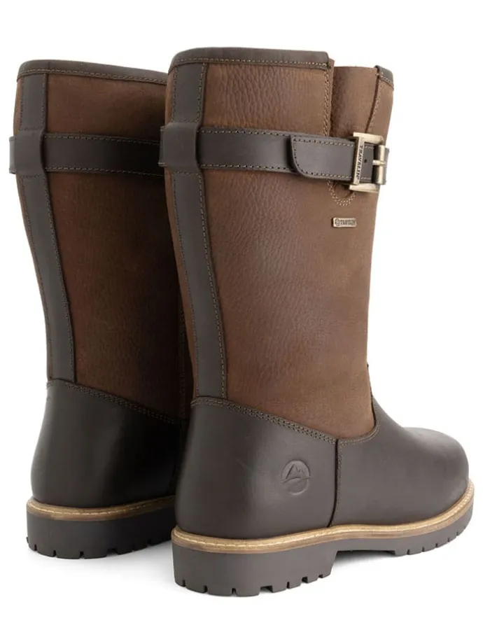 Leder-Boots "Finnberg" in Braun