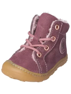 Leder-Boots "Georgie" in Lila/ Rosa
