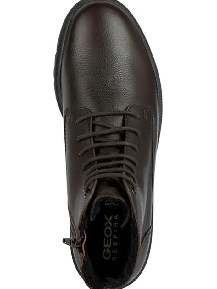 Leder-Boots "Ghiacciaio" in Braun