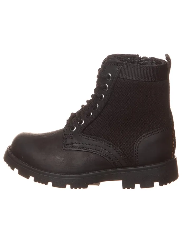 Leder-Boots "Heath Chard" in Schwarz