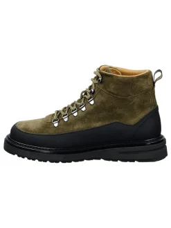 Leder-Boots "Hillprep" in Oliv