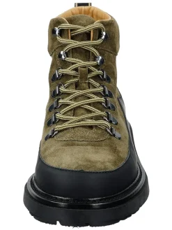 Leder-Boots "Hillprep" in Oliv