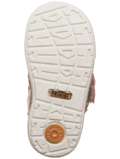 Leder-Boots in Apricot