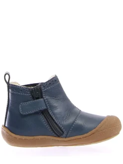 Leder-Boots in Blau