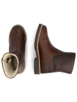 Leder-Boots in Braun