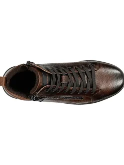 Leder-Boots in Braun