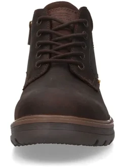 Leder-Boots in Braun