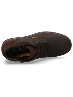 Leder-Boots in Braun