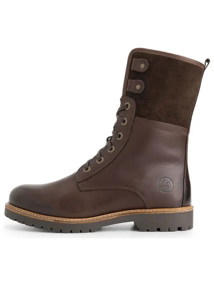 Leder-Boots in Braun