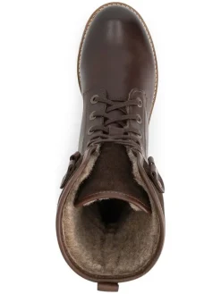 Leder-Boots in Braun