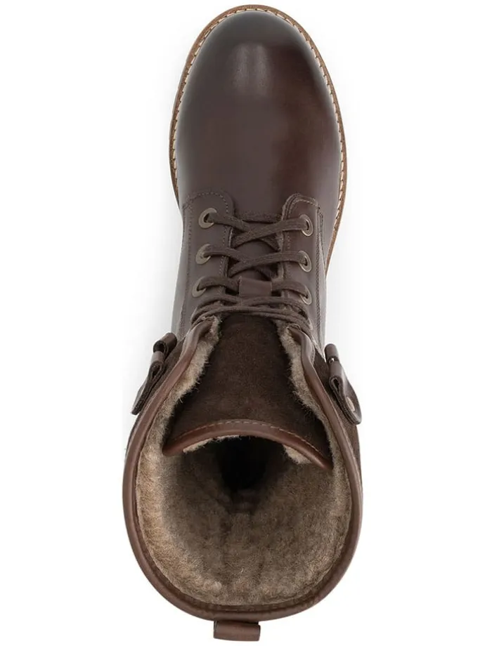 Leder-Boots in Braun