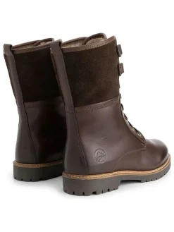 Leder-Boots in Braun