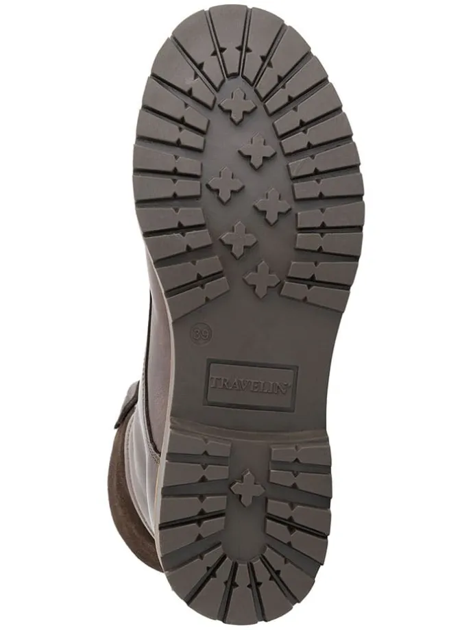 Leder-Boots in Braun