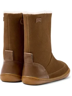 Leder-Boots in Braun