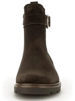 Leder-Boots in Braun