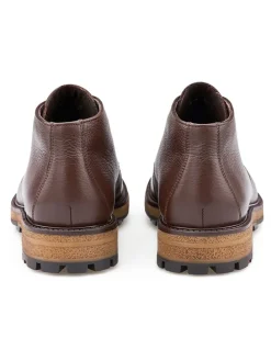 Leder-Boots in Braun