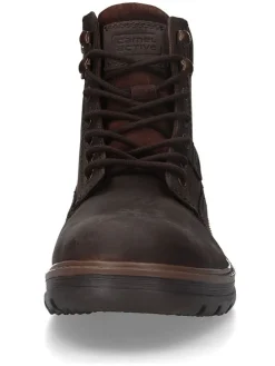 Leder-Boots in Braun