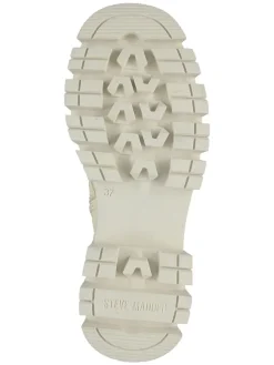 Leder-Boots in Creme