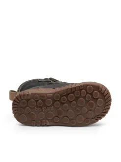 Leder-Boots in Dunkelblau