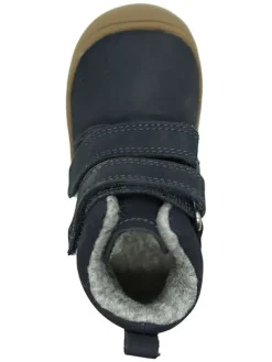 Leder-Boots in Dunkelblau