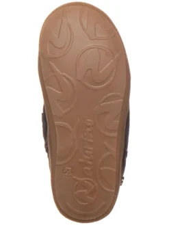 Leder-Boots in Dunkelblau