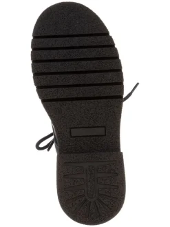 Leder-Boots in Dunkelblau