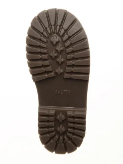 Leder-Boots in Dunkelblau