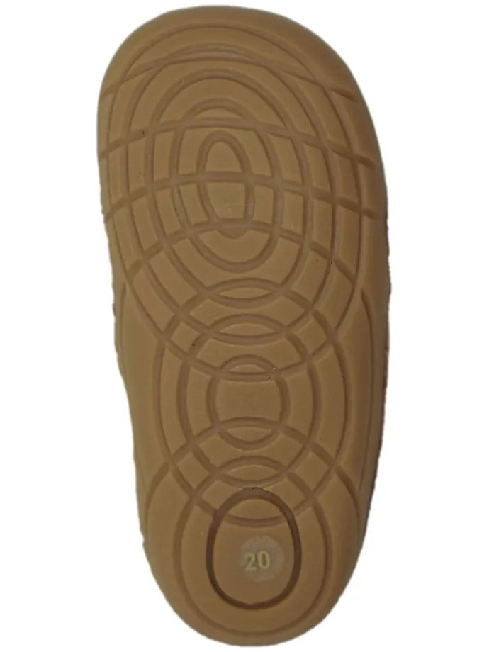 Leder-Boots in Hellbraun