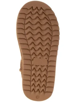 Leder-Boots in Hellbraun