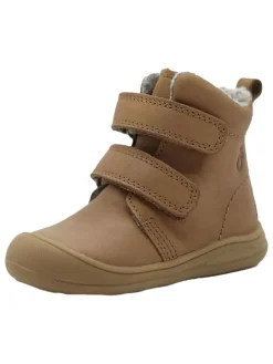 Leder-Boots in Hellbraun