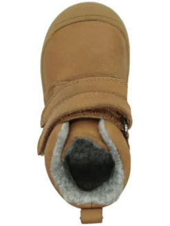 Leder-Boots in Hellbraun