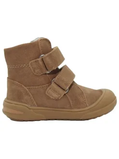 Leder-Boots in Hellbraun