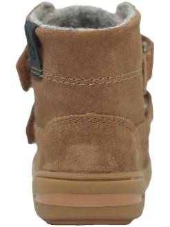 Leder-Boots in Hellbraun